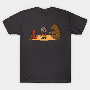 Hunter Ninja Bear - Tea Party T-Shirt